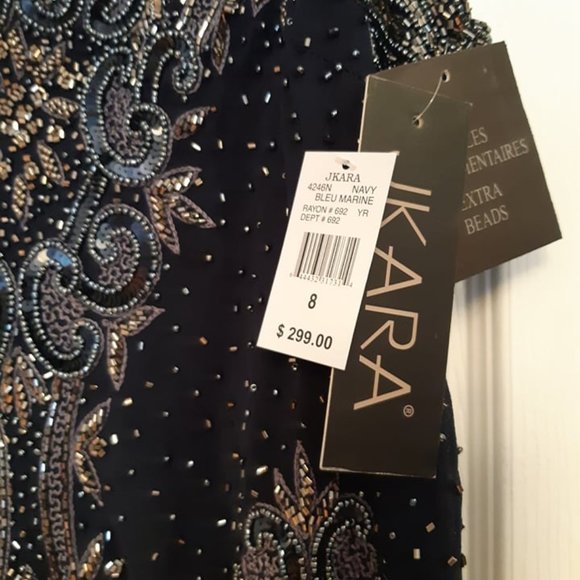 Mother of the Bride / Formal Navy JKara Dress - new with tags - Picture 3 of 5